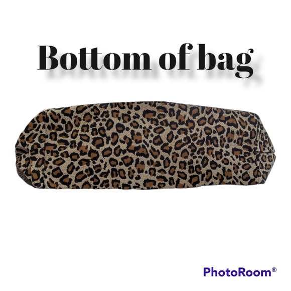 ⚡ LAST ONE⚡XL Leopard Print Shoulder Tote Bag - Picture 9 of 10